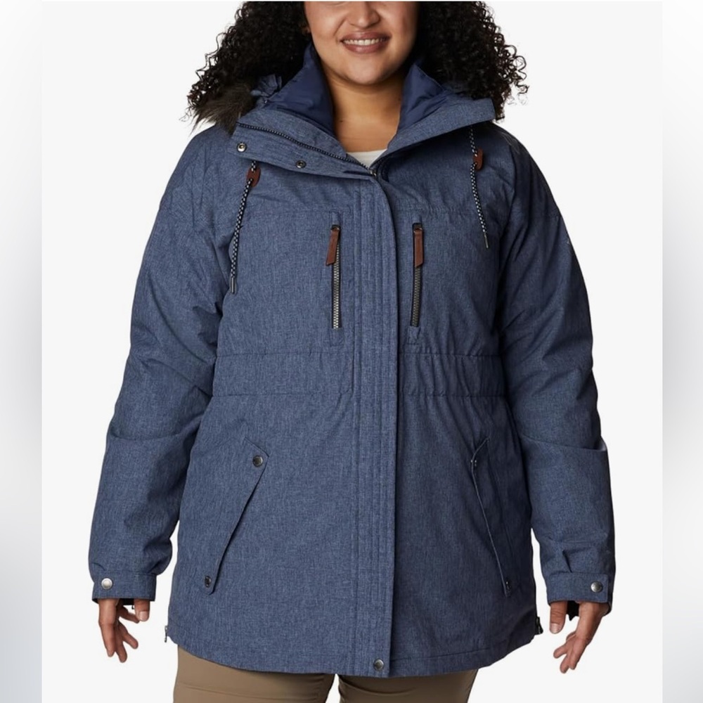 Columbia Peyton Pass Interchange Jacket Dark Noct… - image 1